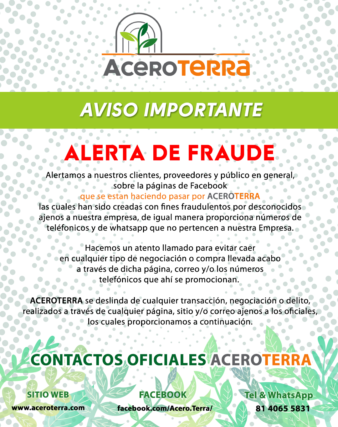 aviso